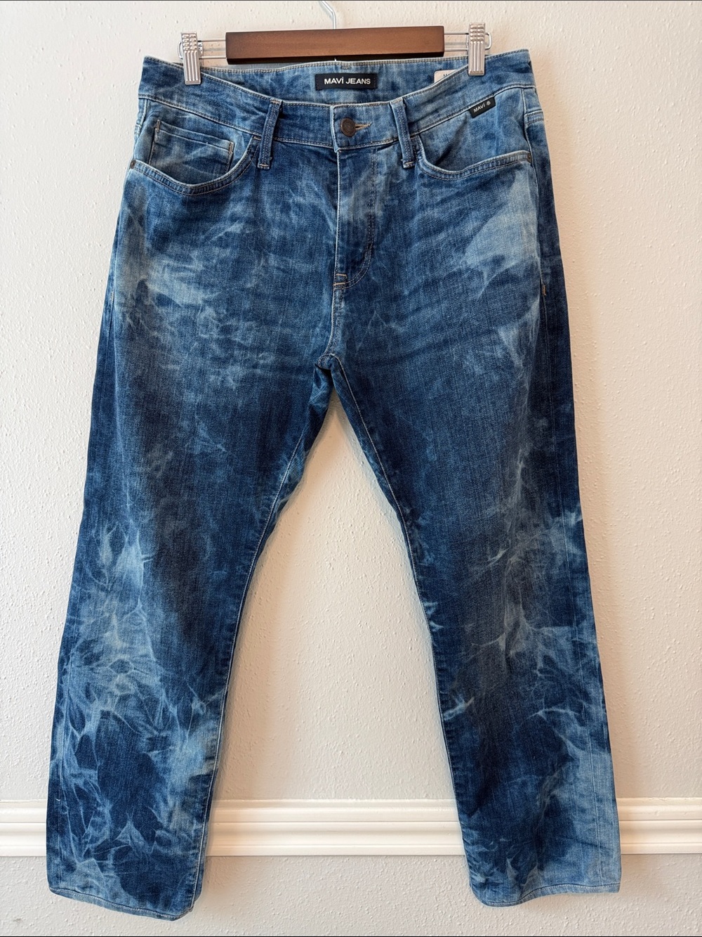 Mavi Men's Marcus Slim Straight Jeans